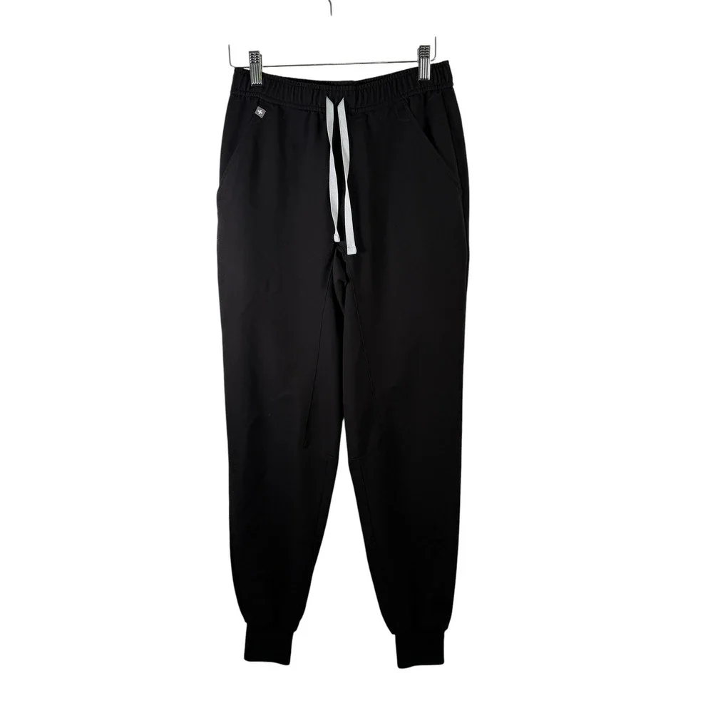 FIGS Tansen Jogger Scrub Pants Open Skies Blue Black Lot of 2 Medical Mens XS